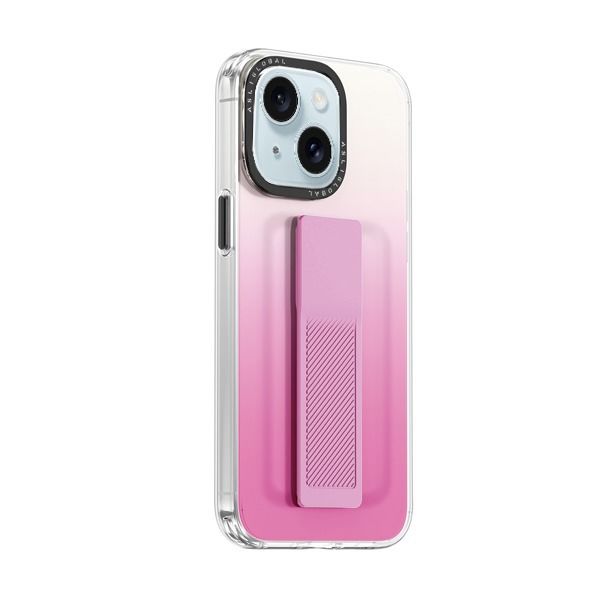 كڤر حماية هجين مغناطيسي من أسلي جلوبال لهاتف iPhone 15 Plus | وردي كڤر حماية هجين مغناطيسي من أسلي جلوبال لهاتف iPhone 15 Plus | وردي